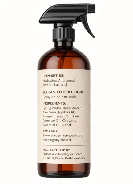 MEN'S HYDRATION SPRAY Hair • Beard • Scalp
