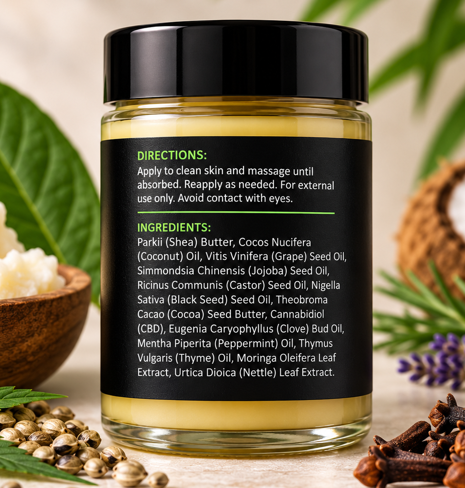 Dr. Love's CBD Recovery Butter
