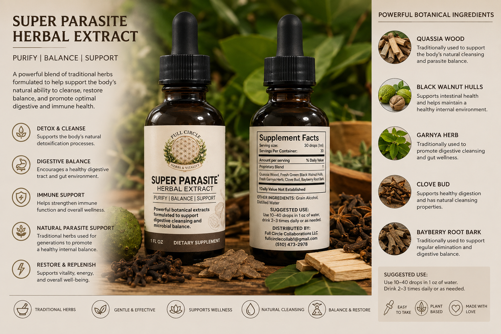 Super Parasite Herbal Extract -1oz