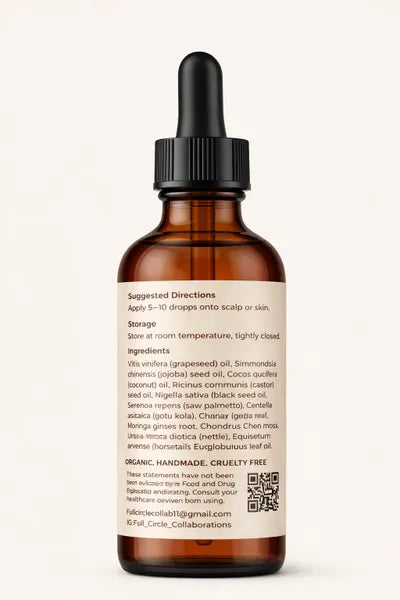 Men’s Hair & Skin Vitality Oil